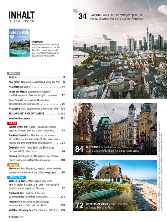 BELLEVUE 03/26 - Frankfurt & Bremen