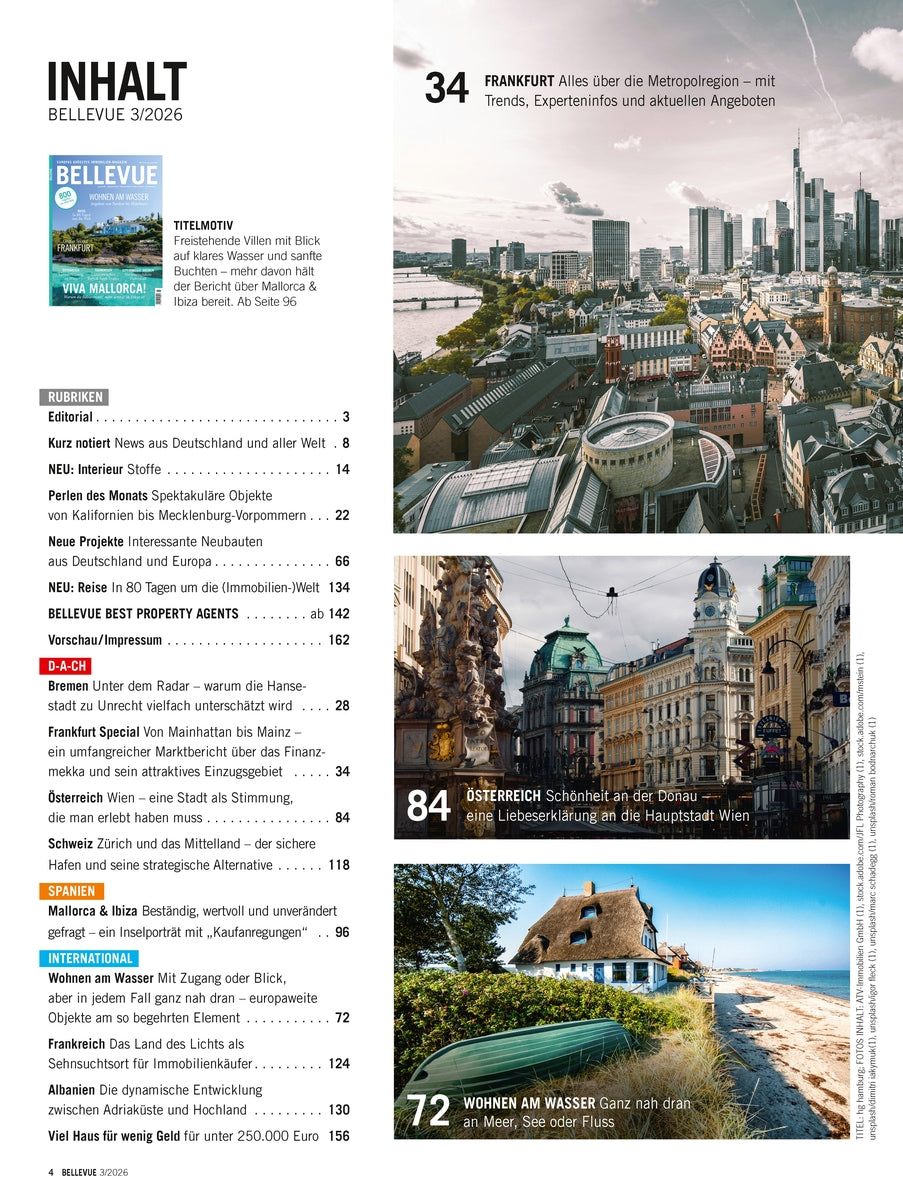 BELLEVUE 03/26 - Frankfurt & Bremen